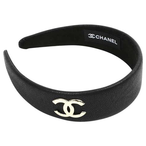 chanel hair barette|chanel headbands.